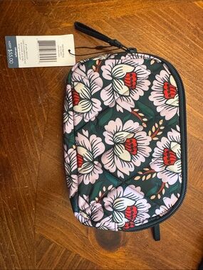 Vera Bradley Pink Floral Quilted Phone Pouch Case